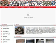Tablet Screenshot of eurostone.org